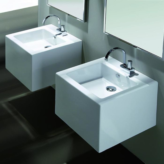 Раковина подвесная Simas Frozen 50 см FZ13bi*1 фото 2