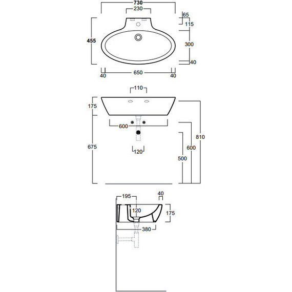Раковина-чаша Simas Lft Spazio 75 см LFT34bi*1 - 7 Раковина-чаша Simas Lft Spazio 75 см LFT34bi*1 фото 7