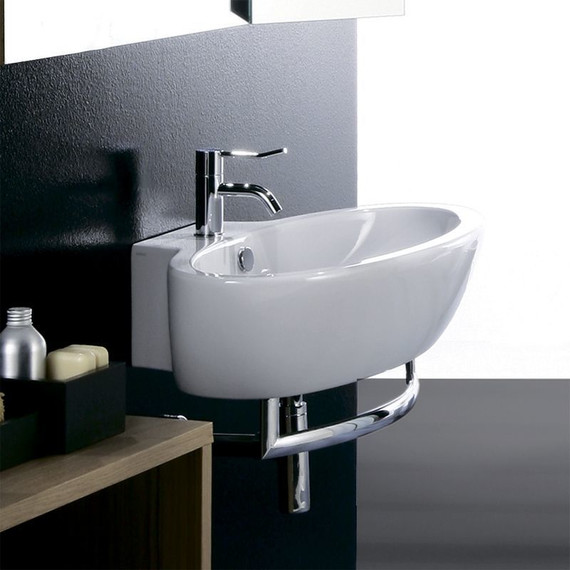 Раковина-чаша Simas Lft Spazio 75 см LFT34bi*1 - 4 Раковина-чаша Simas Lft Spazio 75 см LFT34bi*1 фото 4