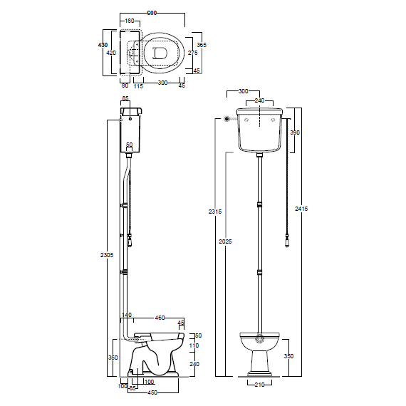 Унитаз-компакт Simas Londra LO901bi фото 6