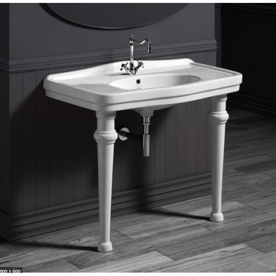 Раковина на ножках Simas Londra 105 см LO934bi*1 - 2 Раковина на ножках Simas Londra 105 см LO934bi*1 фото 2