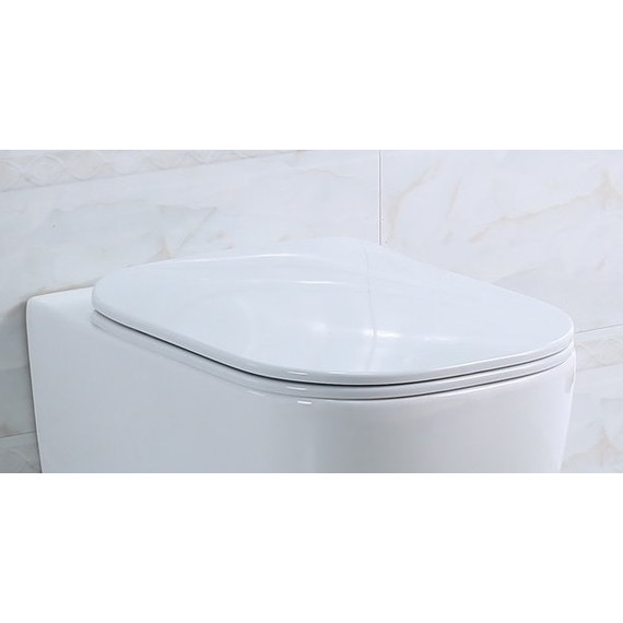 Сиденье с крышкой для унитаза BelBagno Genova микролифт BB1102SC фото 