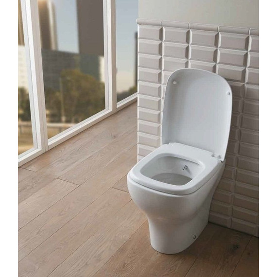 Унитаз-биде приставной Globo Genesis GEB01.BI фото 4