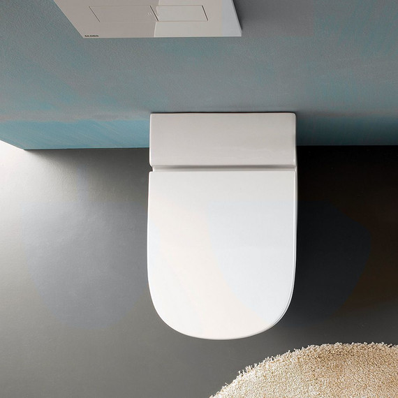 Унитаз приставной Globo Stockholm LA001.BI фото 4