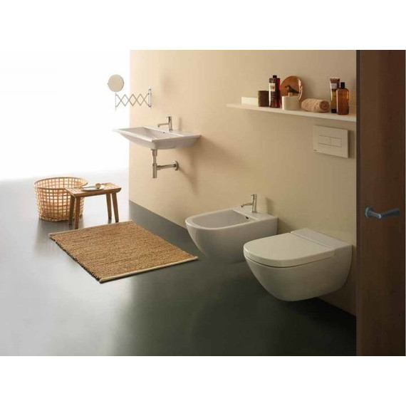 Унитаз подвесной Globo Stockholm LAS04.BI фото 5