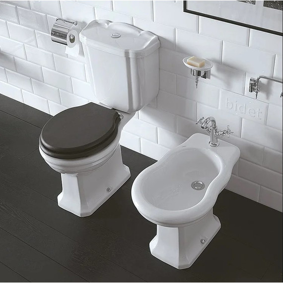 Унитаз-компакт слив горизонтальный Globo Paestum PA004.BI фото 5