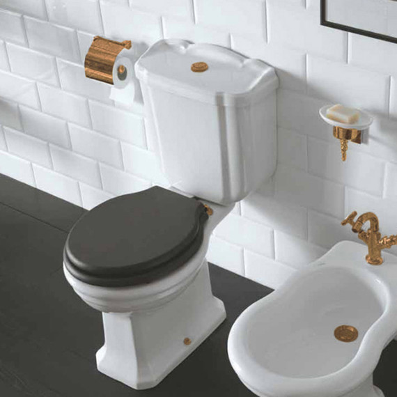 Унитаз-компакт слив горизонтальный Globo Paestum PA004.BI фото 6