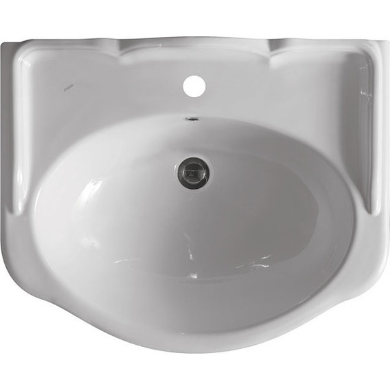 Раковина подвесная Globo Paestum 70 см PA006.BI*1 - 2 Раковина подвесная Globo Paestum 70 см PA006.BI*1 фото 2