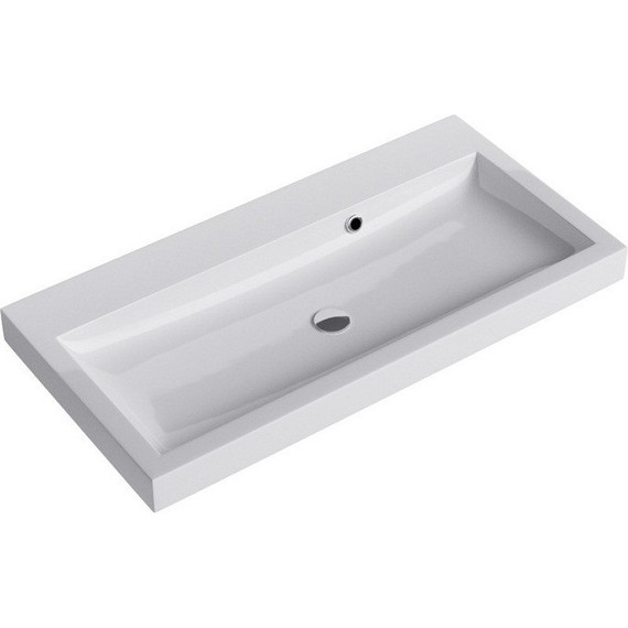 Тумба подвесная с раковиной Aqwella Infinity 80 см Inf.01.08.001 фото 4