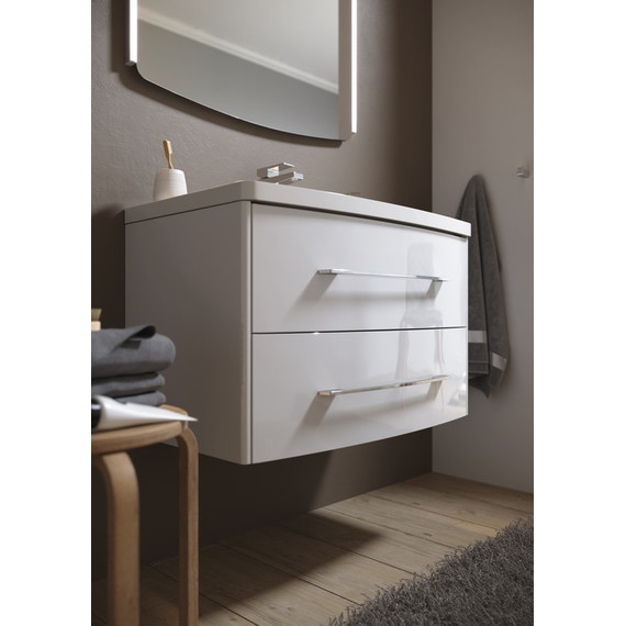 Тумба подвесная с раковиной Aqwella Neringa 80 см NER0108 фото 6