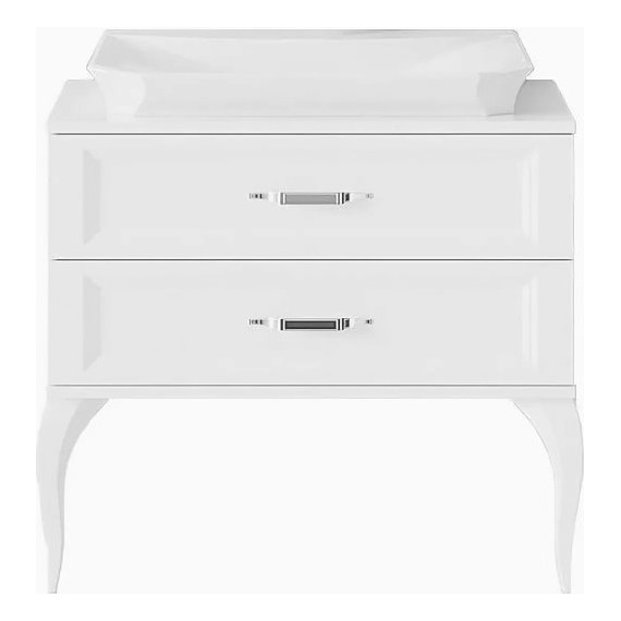 Тумба напольная с раковиной Aqwella La Donna 85 см LAD0108W, Цвет фасада: белый - 4 Тумба напольная с раковиной Aqwella La Donna 85 см LAD0108W, Цвет фасада: белый фото 4