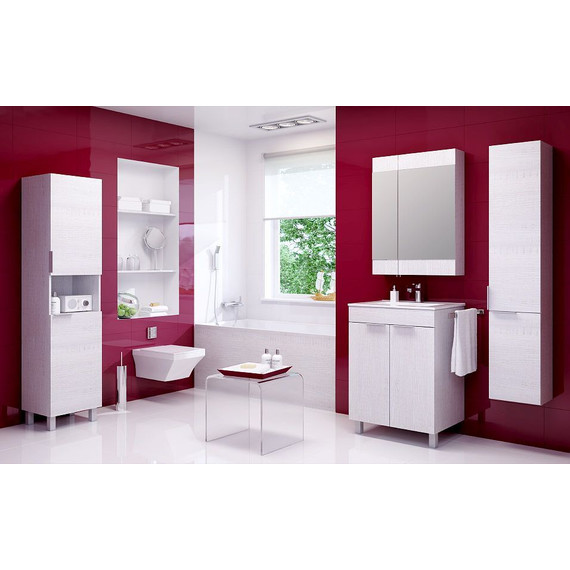 Зеркало-шкаф Aqwella Бриг 70 см Br.04.07/W фото 6