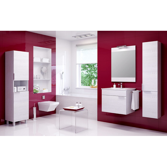 Тумба подвесная с раковиной Aqwella Бриг 60 см Br.01.06/1/W фото 3