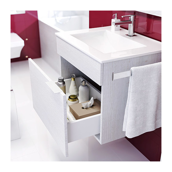 Тумба подвесная с раковиной Aqwella Бриг 60 см Br.01.06/1/W фото 4