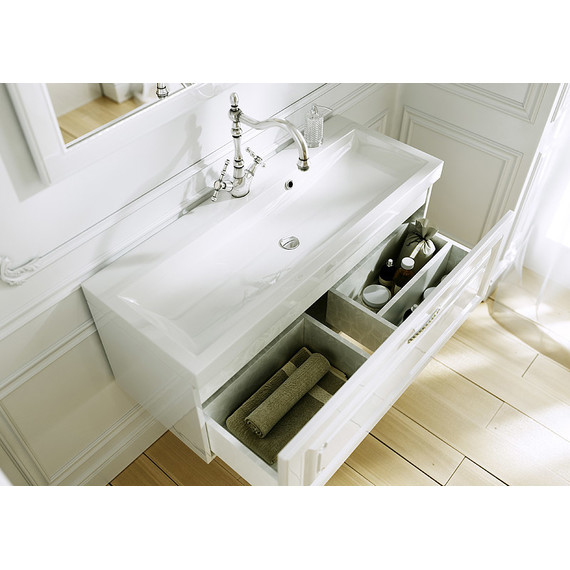 Тумба подвесная с раковиной Aqwella Империя 80 см Emp.01.08/W - 8 Тумба подвесная с раковиной Aqwella Империя 80 см Emp.01.08/W фото 8