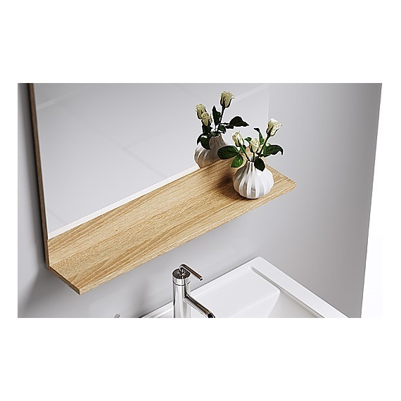 Зеркало Aqwella Фостер 60 см FOS0206DS, дуб сонома - 5 Зеркало Aqwella Фостер 60 см FOS0206DS, дуб сонома фото 5