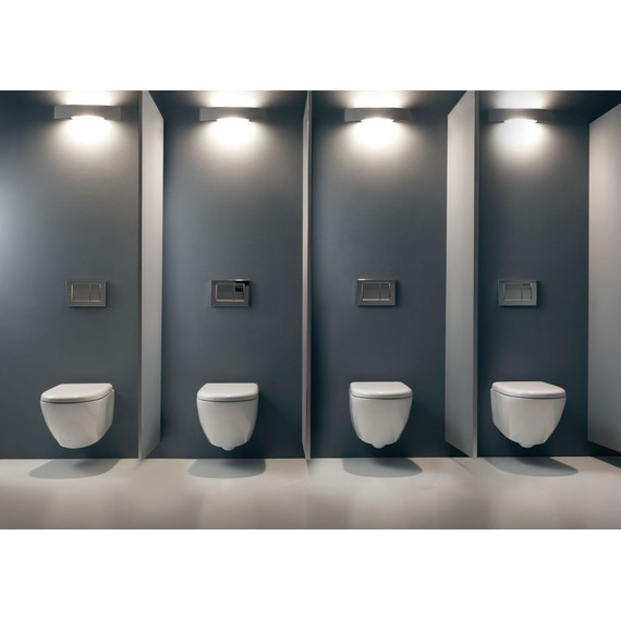 Унитаз подвесной безободковый Kerasan Aquatech 371401 фото 5