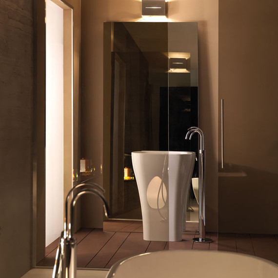 Раковина отдельностоящая Kerasan Aquatech 60 см 374201 - 3 Раковина отдельностоящая Kerasan Aquatech 60 см 374201 фото 3