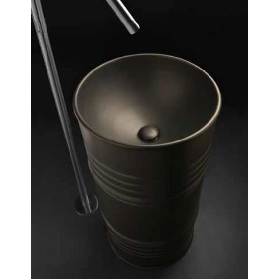 Раковина отдельностоящая Kerasan Artwork Barrel 45 см 4742K01 фото 9