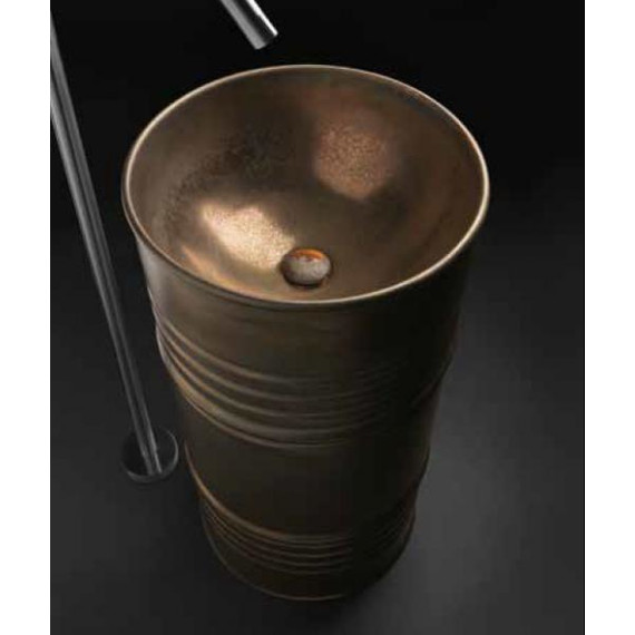 Раковина отдельностоящая Kerasan Artwork Barrel 45 см 4742K01 фото 10