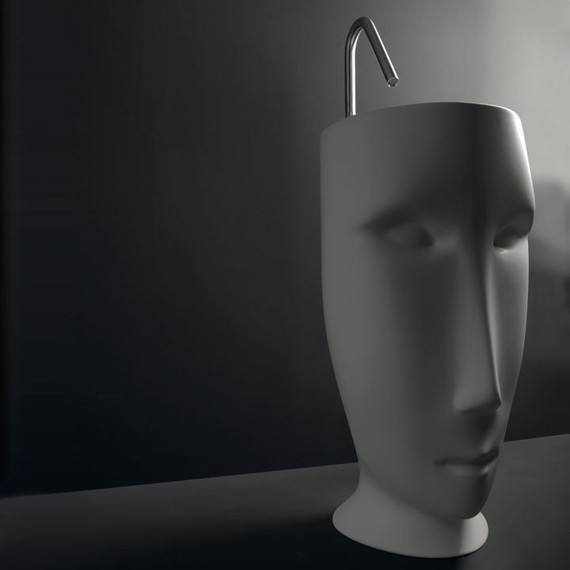 Раковина отдельностоящая Kerasan Artwork Moloco 50 см 474001 - 9 Раковина отдельностоящая Kerasan Artwork Moloco 50 см 474001 фото 9