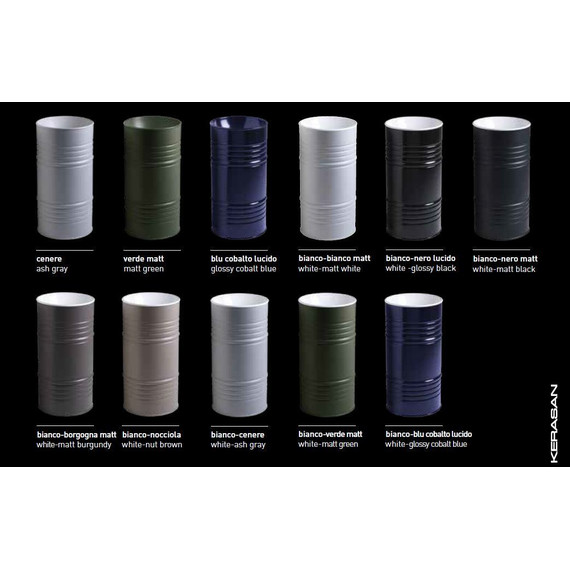 Раковина отдельностоящая Kerasan Artwork Barrel 45 см 4742K01 фото 12