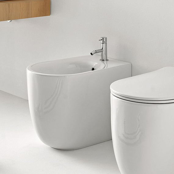 Биде напольное Kerasan Nolita 532001*1 фото 6