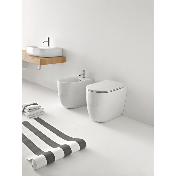 Унитаз приставной безободковый Kerasan Nolita 531801 фото 7