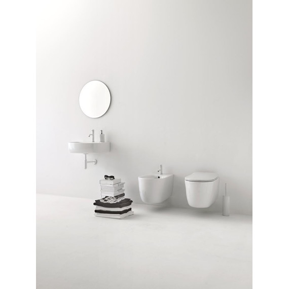 Унитаз подвесной безободковый Kerasan Nolita 531401 - 4 Унитаз подвесной безободковый Kerasan Nolita 531401 фото 4