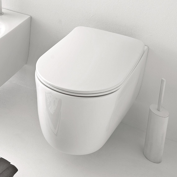 Унитаз подвесной безободковый Kerasan Nolita 531401 - 2 Унитаз подвесной безободковый Kerasan Nolita 531401 фото 2