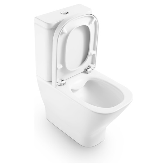 Унитаз-компакт безободковый Roca Gap Clean Rim 34273700H - 2 Унитаз-компакт безободковый Roca Gap Clean Rim 34273700H фото 2