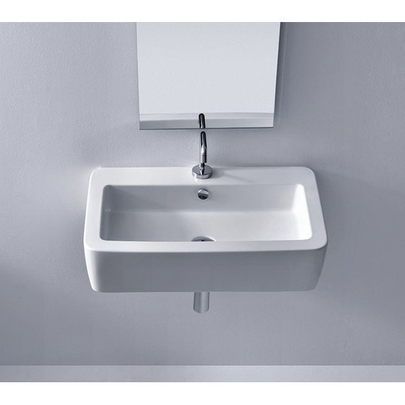 Раковина подвесная Kerasan Ego 60 см 324201*1 - 4 Раковина подвесная Kerasan Ego 60 см 324201*1 фото 4