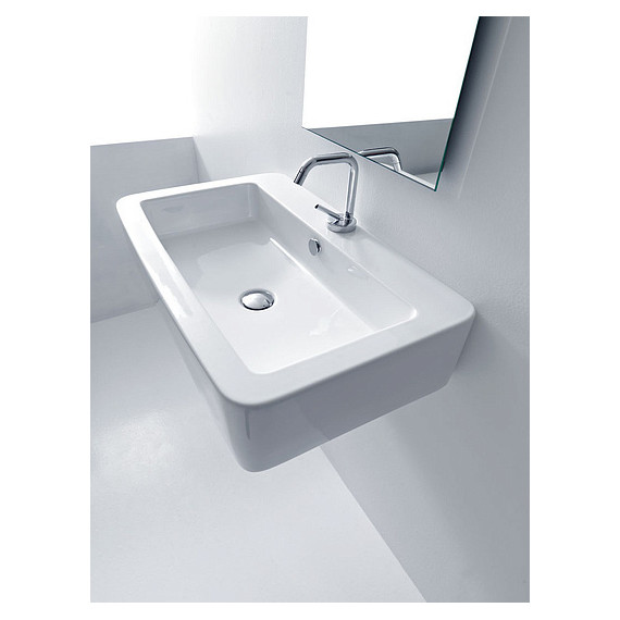 Раковина подвесная Kerasan Ego 70 см 325001*1 - 2 Раковина подвесная Kerasan Ego 70 см 325001*1 фото 2