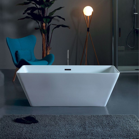 Ванна отдельностоящая Kerasan Ego 160х70 см 743101 - 3 Ванна отдельностоящая Kerasan Ego 160х70 см 743101 фото 3