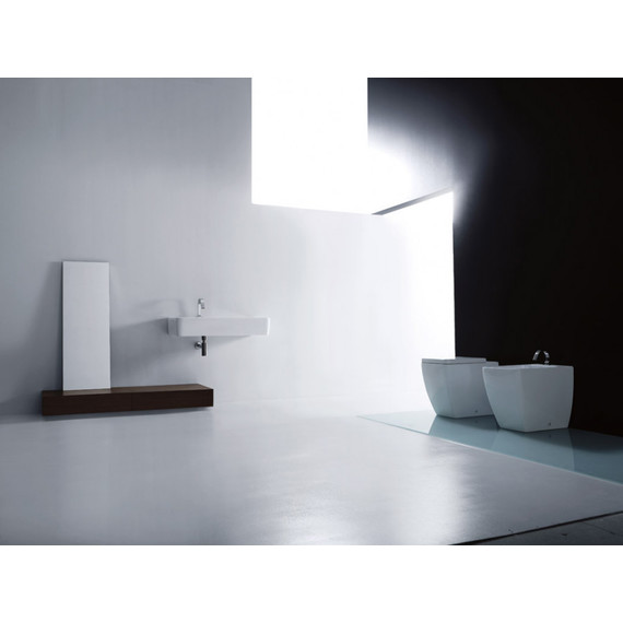 Унитаз приставной Kerasan Ego 321601, глубина 530 фото 4