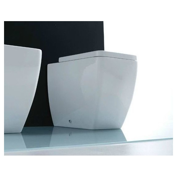 Унитаз приставной Kerasan Ego 321601, глубина 530 фото 5