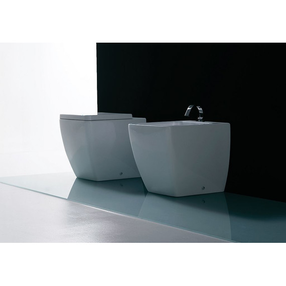 Унитаз приставной Kerasan Ego 321601, глубина 530 фото 6