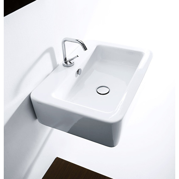 Раковина подвесная Kerasan Ego 50 см 324101*1 - 6 Раковина подвесная Kerasan Ego 50 см 324101*1 фото 6