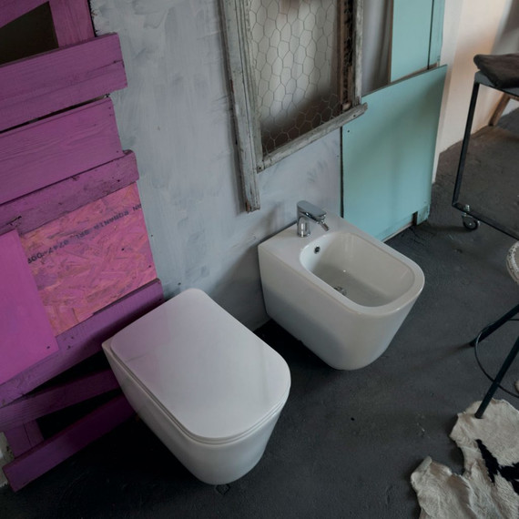 Биде напольное Kerasan Tribeca 512001*1 фото 5