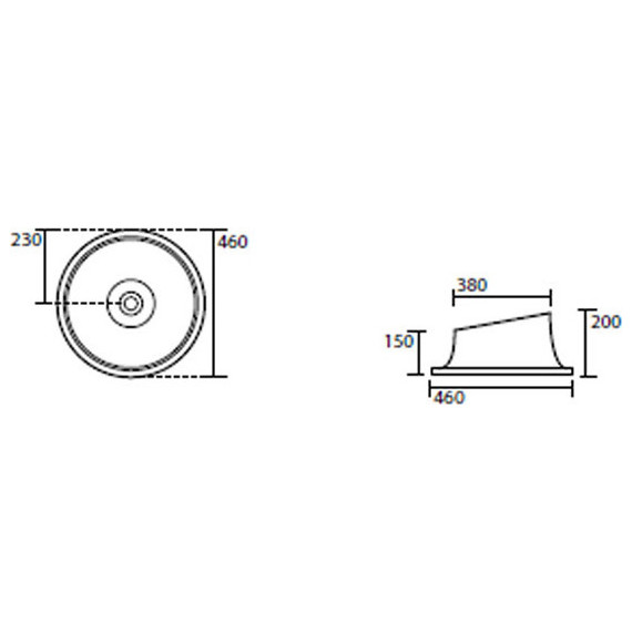 Раковина-чаша Kerasan Ciotola 45 см 430501 фото 3