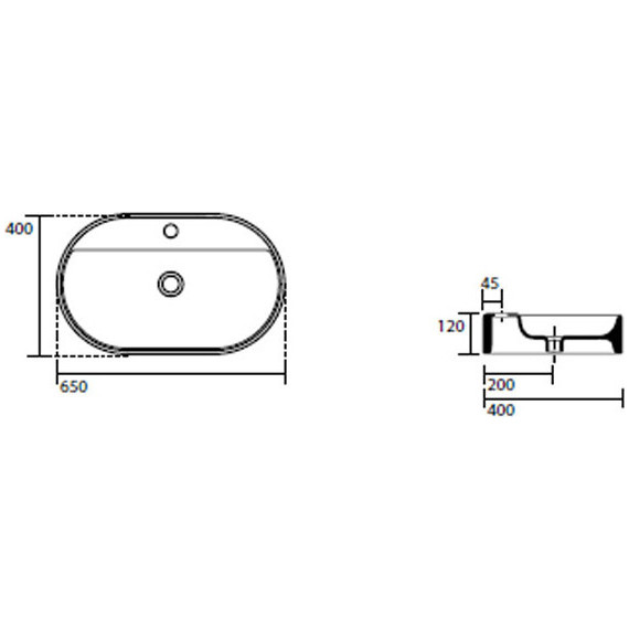 Раковина-чаша Kerasan Ciotola 65 см 028501*1 - 4 Раковина-чаша Kerasan Ciotola 65 см 028501*1 фото 4