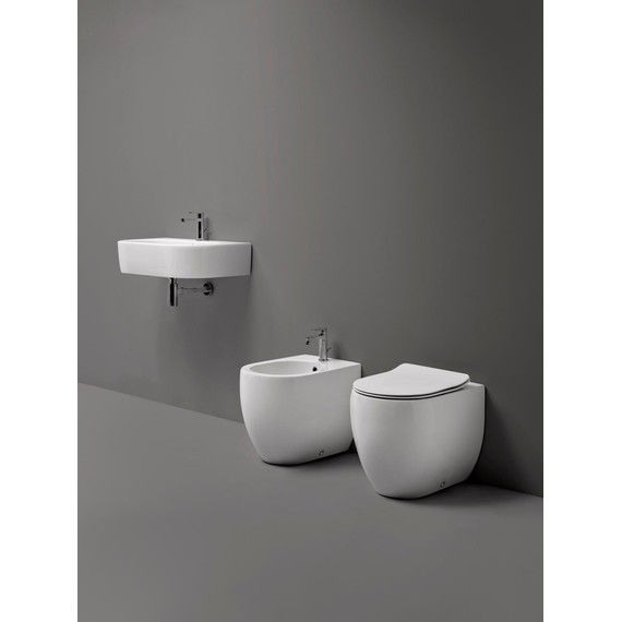 Раковина подвесная Kerasan Flo 50 см 314101*1 - 2 Раковина подвесная Kerasan Flo 50 см 314101*1 фото 2