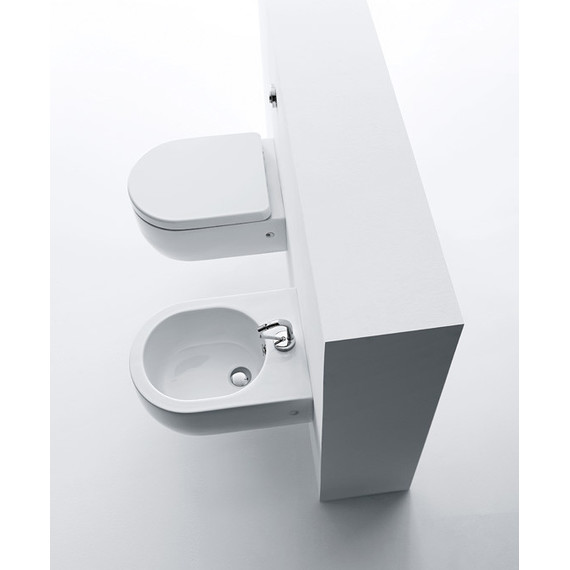 Унитаз подвесной Kerasan Flo 311501 - 3 Унитаз подвесной Kerasan Flo 311501 фото 3