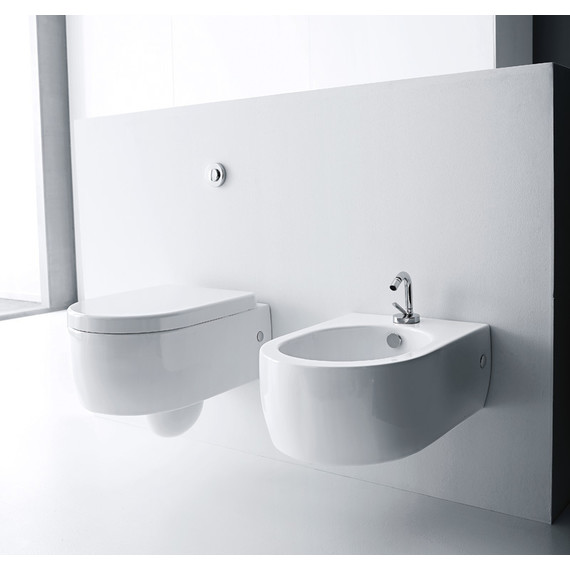 Унитаз подвесной Kerasan Flo 311501 - 4 Унитаз подвесной Kerasan Flo 311501 фото 4