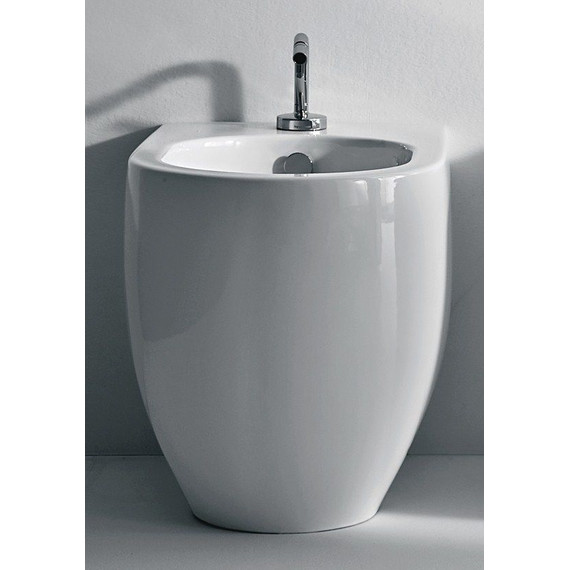 Биде напольное Kerasan Flo 312101*1, глубина 480 мм фото 3