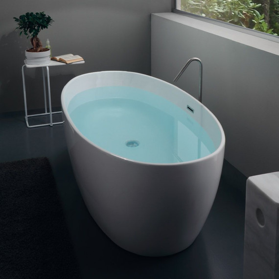 Ванна отдельностоящая Kerasan Flo 170х80 см 742901 - 3 Ванна отдельностоящая Kerasan Flo 170х80 см 742901 фото 3