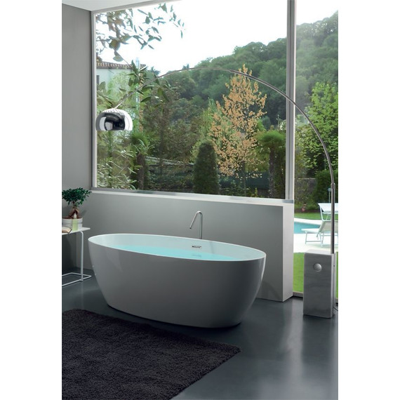Ванна отдельностоящая Kerasan Flo 170х80 см 742901 - 5 Ванна отдельностоящая Kerasan Flo 170х80 см 742901 фото 5