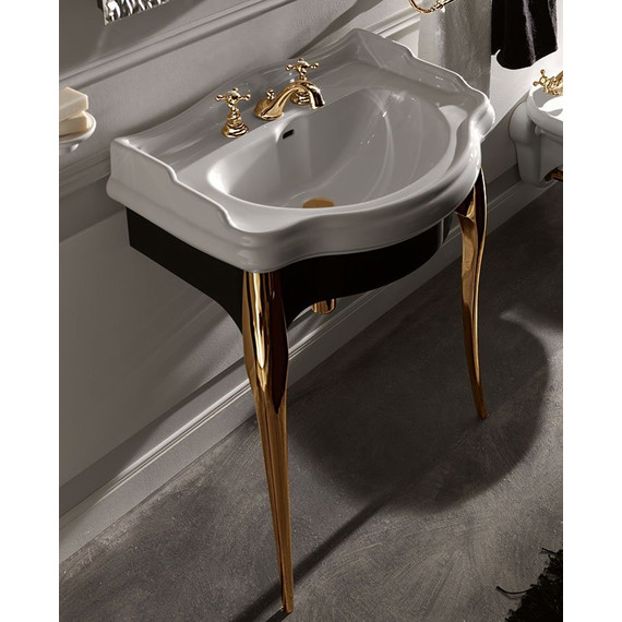 Раковина с консолью Kerasan Retro 75 см 104701*1 - 4 Раковина с консолью Kerasan Retro 75 см 104701*1 фото 4