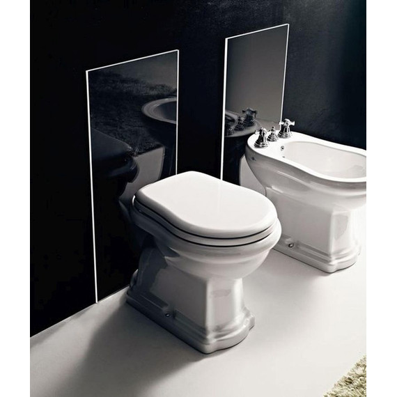 Унитаз приставной слив вертикальный Kerasan Retro 101001 фото 4