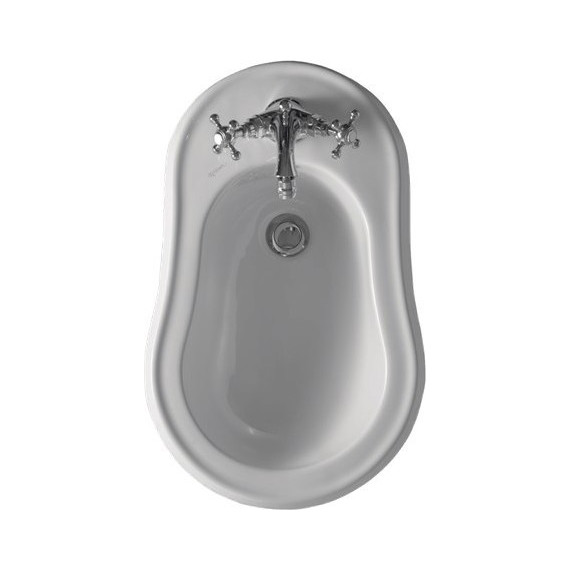 Биде напольное Kerasan Retro 102001*1 - 3 Биде напольное Kerasan Retro 102001*1 фото 3